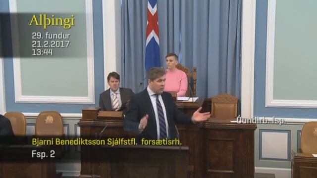 Logi spyr Bjarna Ben um fylgi o.fl. смотреть онлайн