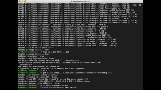 การตั้งค่าเซิร์ฟเวอร์เบื้องต้นใน Ubuntu 18.04 ด้วยสคริปต์อัติโนมัติ смотреть онлайн