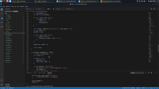 OS development using the Linux kernel - External Programs (Part 7) смотреть онлайн