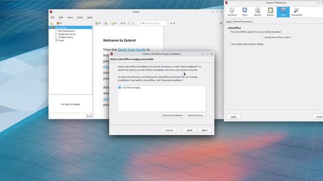 Menambahkan zotero ke libreoffice | Tutorial linux bahasa Indonesia смотреть онлайн