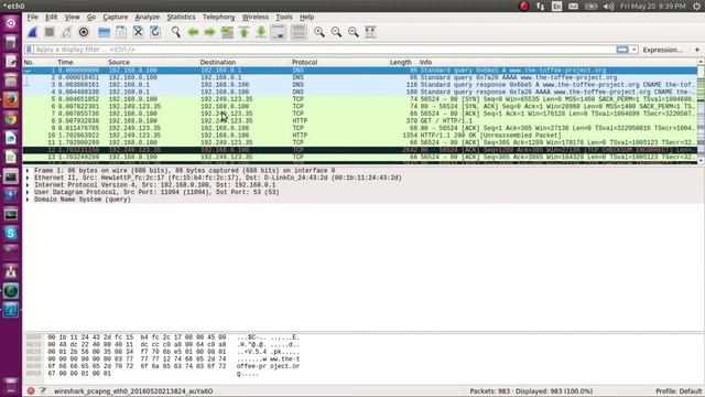 Wireshark IPv4 TCP UDP Settings смотреть онлайн