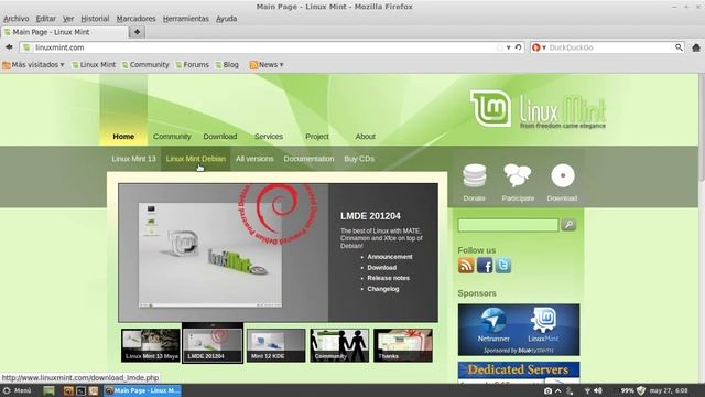 Linux mint 13 maya revisión y recomendación смотреть онлайн