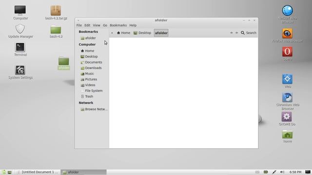 add bookmark folders in linux mint 13 смотреть онлайн