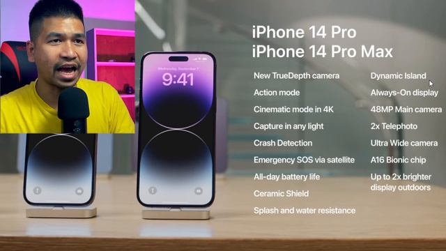 ភាពខុសគ្នារវាង IPhone 14/14plus and 14pro/14pro max ហេីយនិងតម្លៃរបស់វា смотреть онлайн
