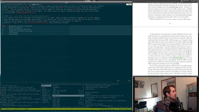 tmux + LaTeX + Vim + Autocompile Setup смотреть онлайн