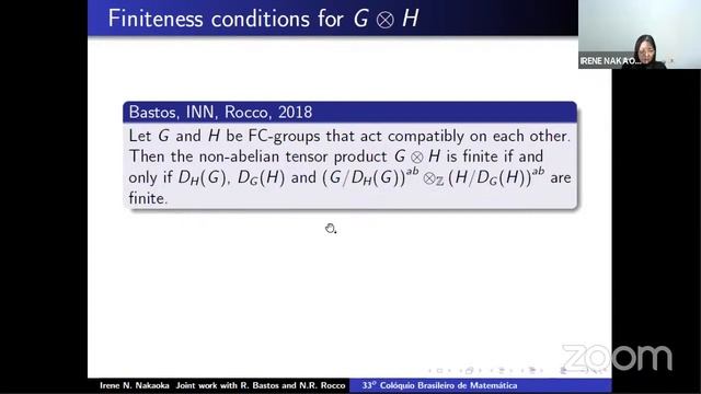 33º CBM - Finiteness conditions and closure properties for the box-tensor product of groups смотреть онлайн
