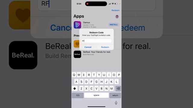 How to get a TestFlight redeem code? смотреть онлайн
