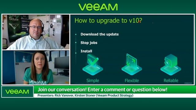 LinkedIn Friday LIVE Session: What's New in Veeam Availability Suite 10a смотреть онлайн