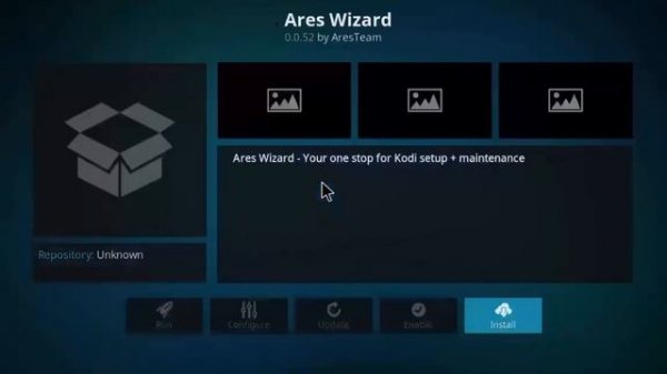 KODI 17.3 ARES WIZARD INSTALLATION