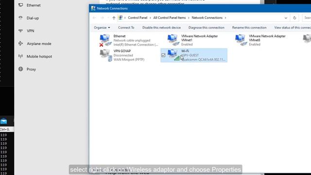 How to connect internet on VMware workstation using wireless #internetVMWare смотреть онлайн