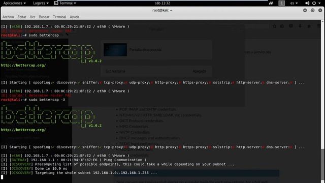 Bettercap for Kali Linux смотреть онлайн