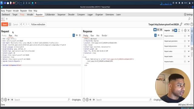 Proxying HTTP Redirects With BurpSuite And Curl! - PicoCTF Findme Walkthrough