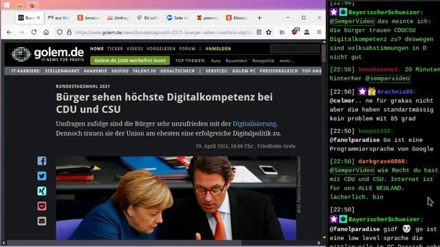 Computer und Internet Talk (30.04.2021) смотреть онлайн