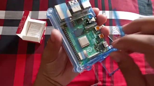 Raspberry pi 4 case unboxing+ setting. смотреть онлайн