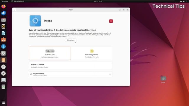 How to Sync Google Drive on Linux usaing InSync | Complete Tutorial смотреть онлайн