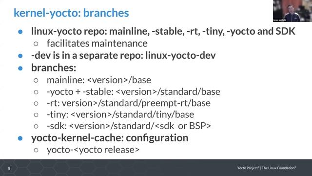 YPS 2023.11 - 2023/11/30 - Bruce Ashfield - yocto reference kernel status update смотреть онлайн
