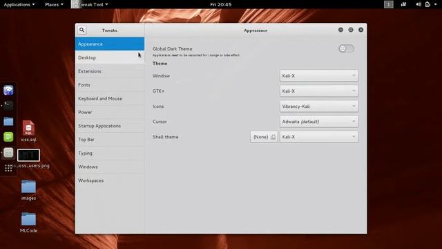 How to add home folder icon on the desktop in kali linux смотреть онлайн