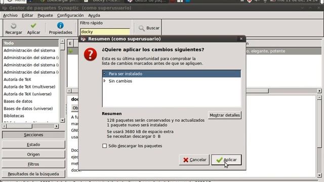 Instalar dock para linux mint смотреть онлайн