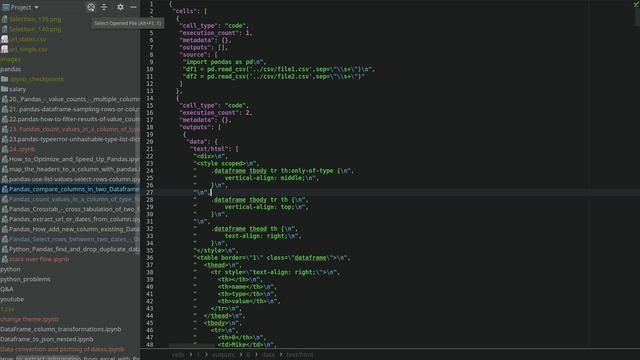 pycharm intellij locate current open file project view смотреть онлайн