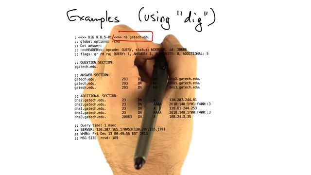 Examples (using dig) Part 1 - Georgia Tech - Network Implementation смотреть онлайн
