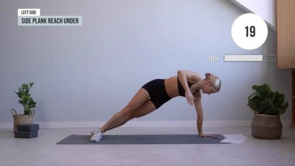30 MIN LOW IMPACT - PILATES INSPIRED Workout + Stretching - No Equipment, No Repeat