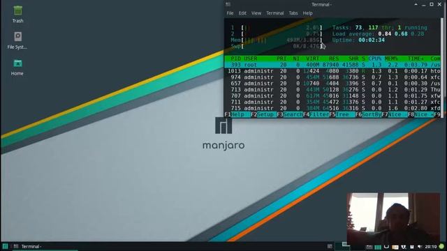 Manjaro 18.0.1 XFCE Review смотреть онлайн