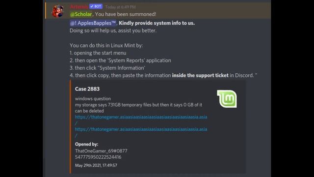 The Tales of The Linux Mint Community Server Support Tickets and Questions смотреть онлайн