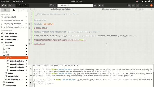Gnome Builder Tutorial - Project - Part 01 смотреть онлайн