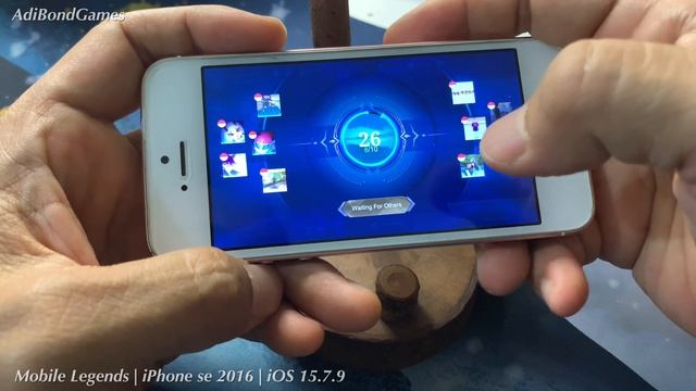 Mobile Legends on iPhone SE 2016 full graphics смотреть онлайн