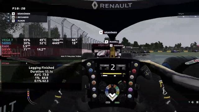 Linux Gaming - F1 2019 - Ryzen 5600G + Vega 7 смотреть онлайн