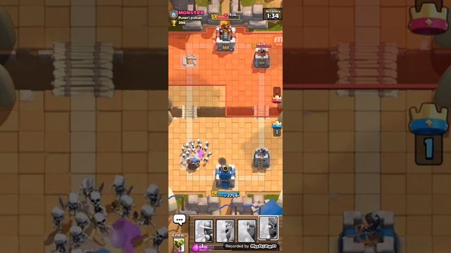 Открывание сундуков и прокачка Clash royale #3 смотреть онлайн