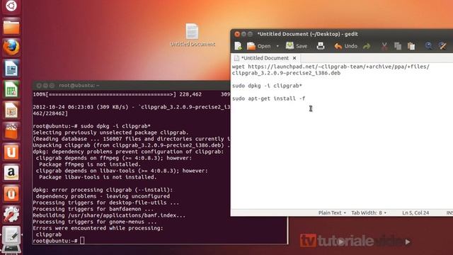 Instaleaza YouTube Video Downloader pe Ubuntu 12.10 смотреть онлайн