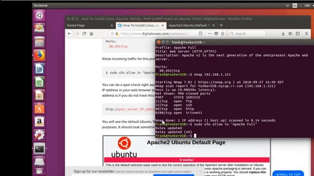 Linux: Setting up a LAMP Server смотреть онлайн