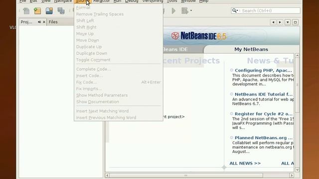 NetBeans - Ubuntu смотреть онлайн