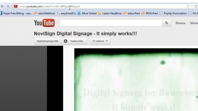 Youtube widget for digital signage смотреть онлайн