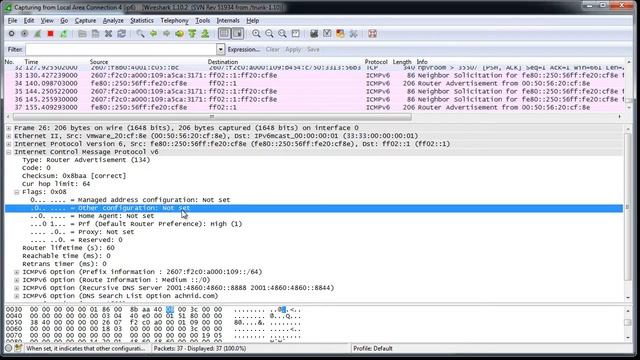 Demonstration to show difference between Unmanaged and Stateless DHCP (my custom option), in pfSens смотреть онлайн