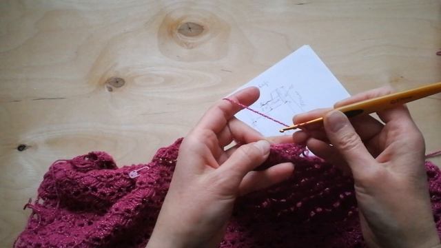 Пуловер крючком, продолжение ч 2. ( Crochet pullover 2 ) смотреть онлайн