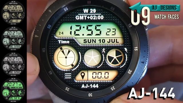 Galaxy Watch - AJ Designs - AJ-144 (Tizen) смотреть онлайн