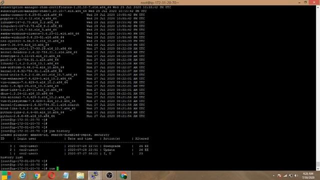 How to undo/uninstall Patch update from Redhat Linux смотреть онлайн