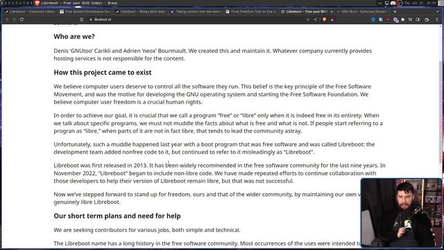 GNU Sends Cease & Desist To Libreboot Developer смотреть онлайн