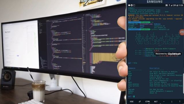 Install websploit on Termux . смотреть онлайн