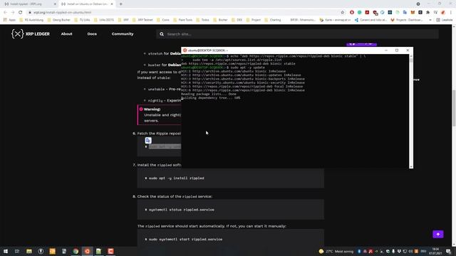How to run a validator (rippled) смотреть онлайн