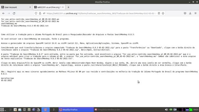 17 - Como instalar manualmente a tradução do Pesquisador de Arquivos e Pastas SearchMonkey no antiX смотреть онлайн
