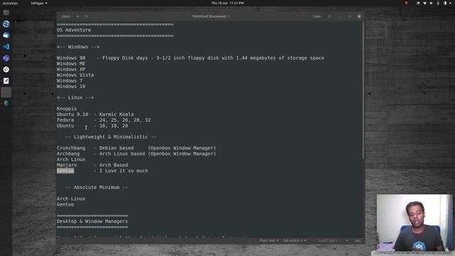Full Time Distro Hopper | My Journey Through Different Operating Systems смотреть онлайн