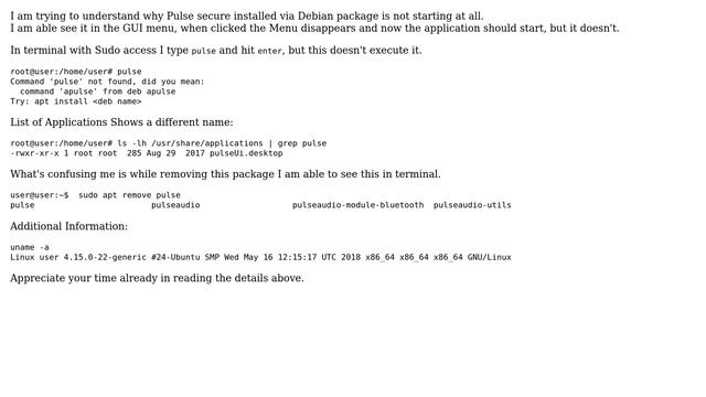 Ubuntu: Ubuntu 18.04 Pulse secure won't start (2 Solutions!!) смотреть онлайн