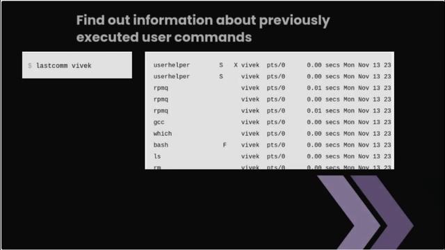 keep track of user activities in Linux смотреть онлайн