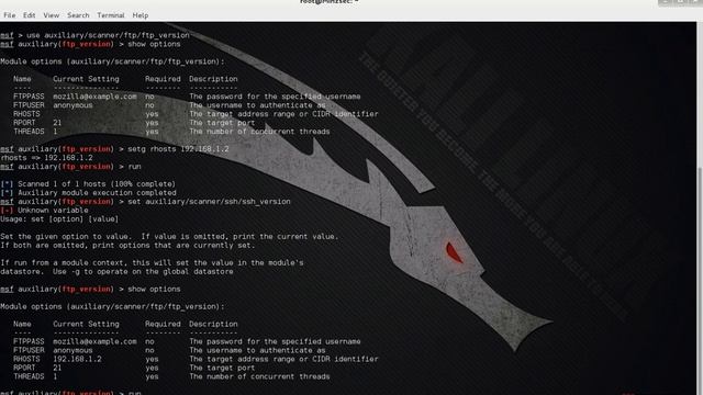 Metasploit Enumeration KALI LINUX смотреть онлайн