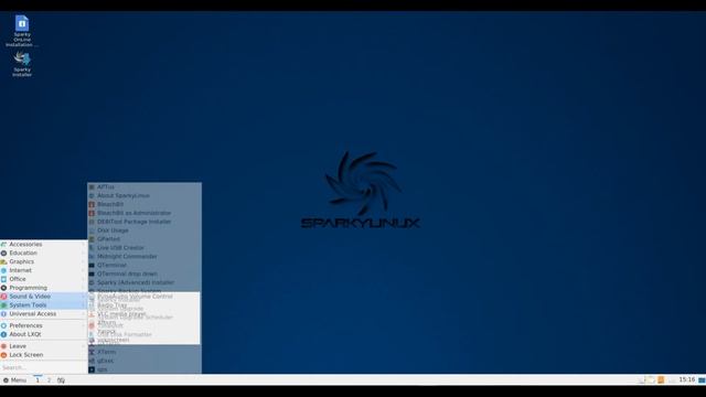 Sparky Linux 5.6 смотреть онлайн
