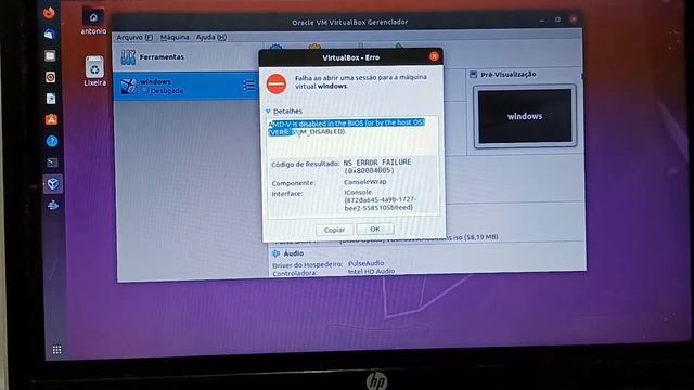 Erro ao instalar o Virtual box no Ubuntu 20.04 смотреть онлайн