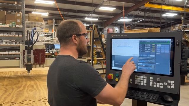 AXYZ 7012 CNC Router MachMotion Controller Retrofit смотреть онлайн